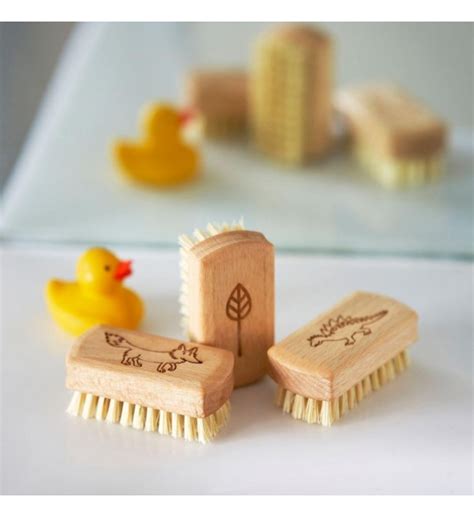 Щетка для чистки детских ногтей, маникюра Eco Living