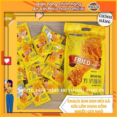 ĂN VẶT HOT SNACK BIM BIM ĐÙI GÀ MỚI GÓI LỚN 360g SIÊU NGON Shopee Việt Nam