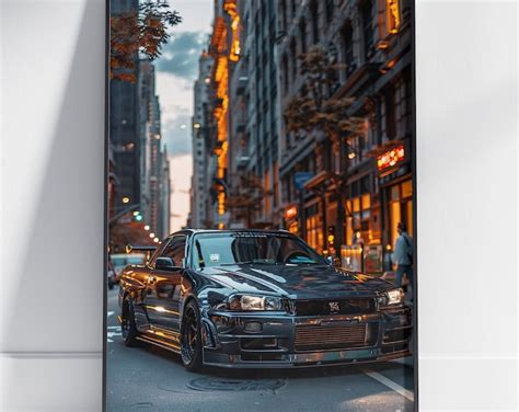 Hot Wheels Nissan Skyline Gt R Bnr Turbo Hw Etsy