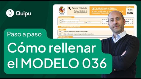 Guía completa sobre cómo rellenar el modelo 036 paso a paso Aprende