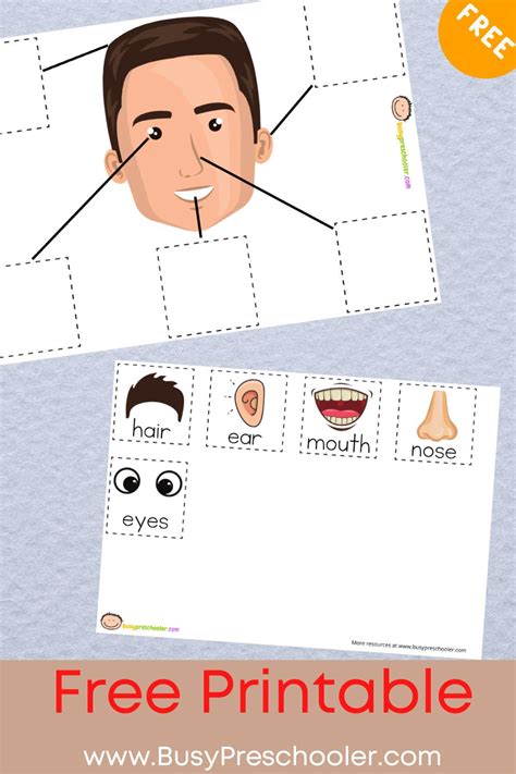 Printable Face Parts