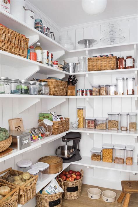 34 White Kitchen Pantry SMART ORGANIZATION Stylish Pantry