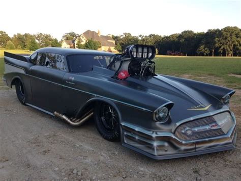 Lightweight 1957 Chevrolet Pro Mod For Sale In Kemp Tx Price 159000 Funny Car Drag Racing