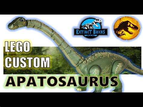 APATOSAURUS - LEGO JURASSIC WORLD DOMINION DINOSAUR CUSTOM DINOSAUR ...