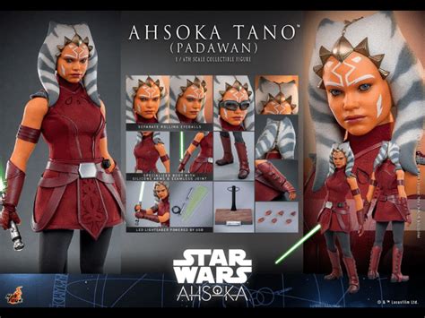 Ahsoka Tano Padawan Star Wars Hot Toys Frikanime