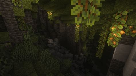 Lush Caves With Bsl Shaders 21w08b Rminecraft