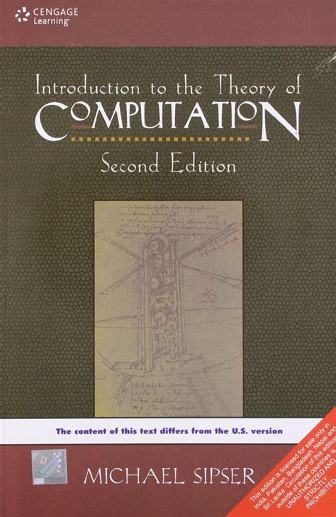 Introduction To Theory Of Computation Sipser Amazon Mx Libros