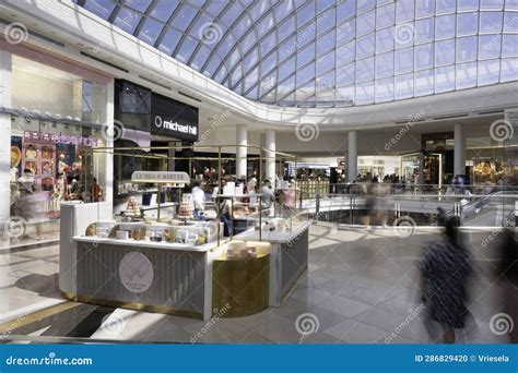 Interior Of Chadstone Shopping Centre In Melbourne Australia Editorial