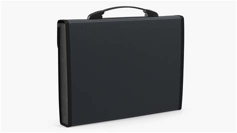 Document Organizer Case Bag Black 3d Model 19 3ds Blend C4d Fbx