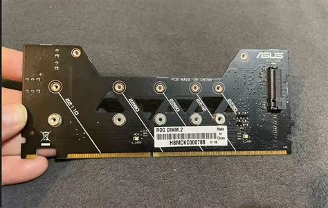 DIMM.2 Card to 2 PCIe NVME SSD For ASUS Rog M9A M10A R6A R6E M12E M13E ...