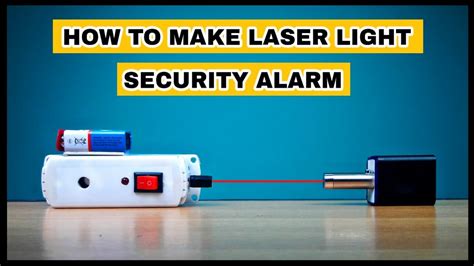 How To Make A Laser Light Security Alarm Youtube