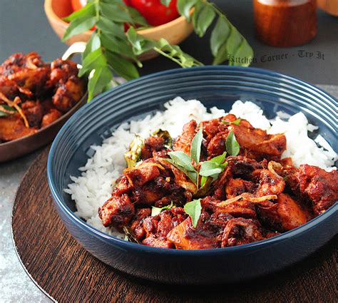 kerala style chicken chukka restaurant style chicken masala fry recipe