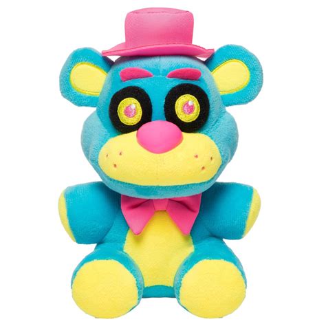 Freddy Neon Black Light Blue Five Nights At Freddys 6 Inch Funko Plu