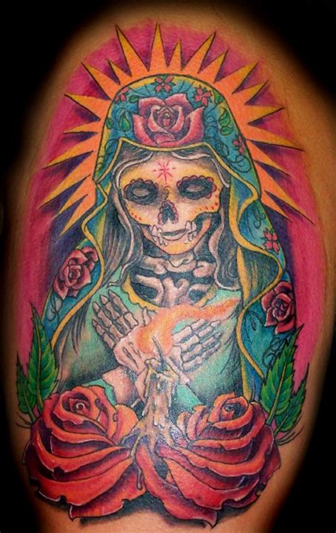 Tatuajes De La Santa Muerte Significado Y Su Historia Belagoria La