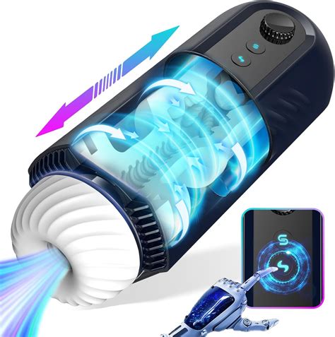 Sex Spielzeug für Männer mit 5 Stoßmodi Masturbator Sexspielzeug Masturbatoren Sex Toys