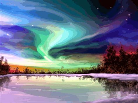 Animated Aurora Borealis Wallpaper - WallpaperSafari