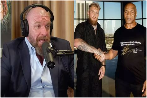 Triple H holds nothing back when asked about Mike Tyson vs Jake Paul