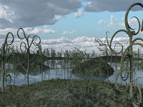 Prehistoric Swamp Plants, Artwork Photograph by Walter Myers - Fine Art ...