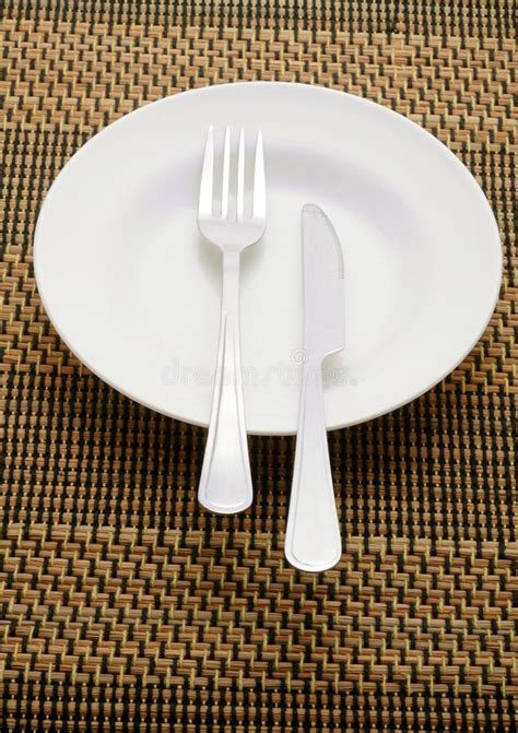 Dinner Plate Stock Image Image Of Cutler Dining Arranged 32880897