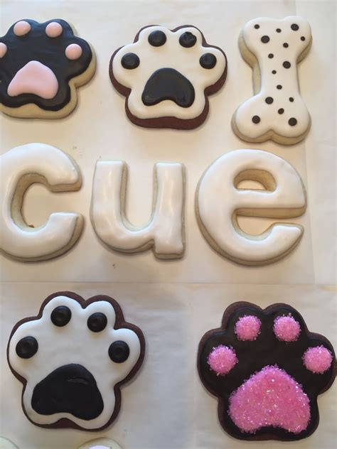 Dog Decorated Sugar Cookies For Humans Royal Icing Brown Chocolate