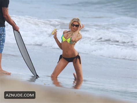 Daisy Lea Naked On The Set Of A New Water Photoshoot In Malibu AZNude