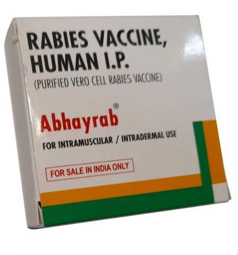 Defensor Anti Rabies Vaccine, 1 ml, Treatment: Killed Virus at ₹ 220 ...