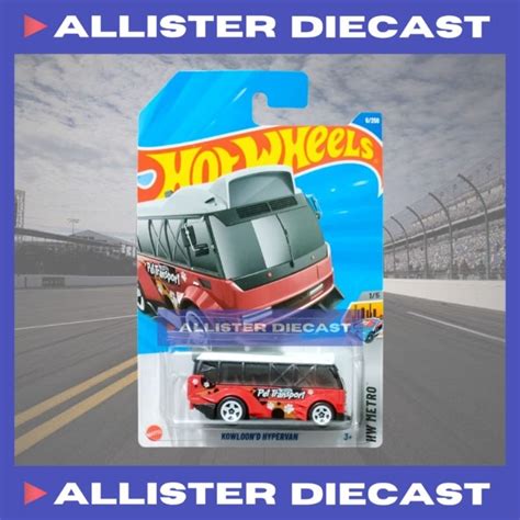 MERAH Hot Wheels Kowloond Hypervan Red Hotwheels Kowloond Hypervan Red HW Metro Kowloon D