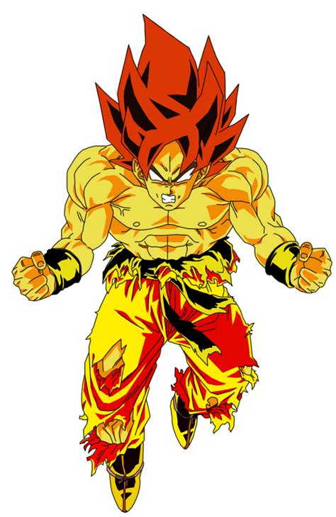 Goku False Super Saiyan by NatsuGNK on DeviantArt