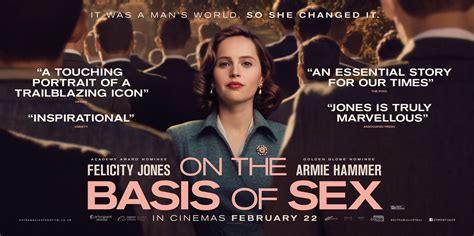 On The Basis Of Sex An Empowering New Film Psychologies