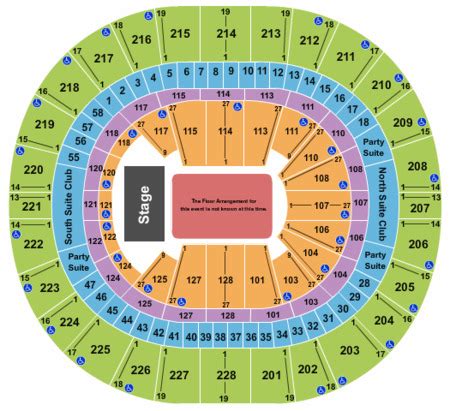 Climate Pledge Arena Detailed Seating Chart