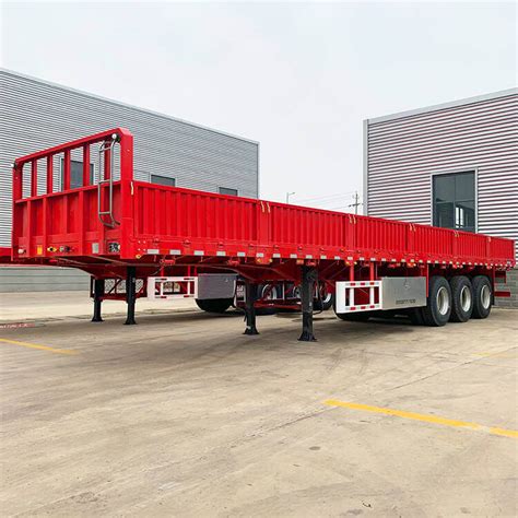 3 Axle Drop Side Trailer For Sale In Madagascar