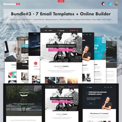 Ultimo - Bundle Of 32 Email Templates – MasterBundles