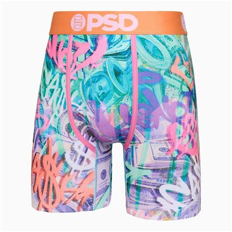 Psd Underwear Mens Drippin Stacks Brief Boxer