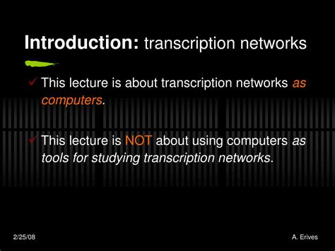 Ppt Transcription Networks Powerpoint Presentation Free Download