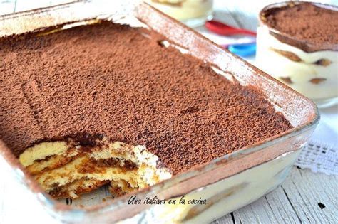 Tiramisú clásico postre italiano listo en 20 minutos Una italiana en