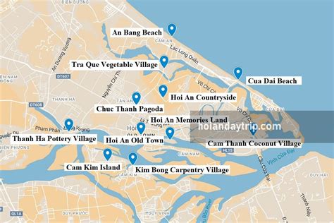 hoi  tourist maps  maps   time visitors