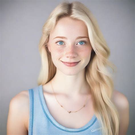 Meet The Trendsetter Year Old Blonde Beauty