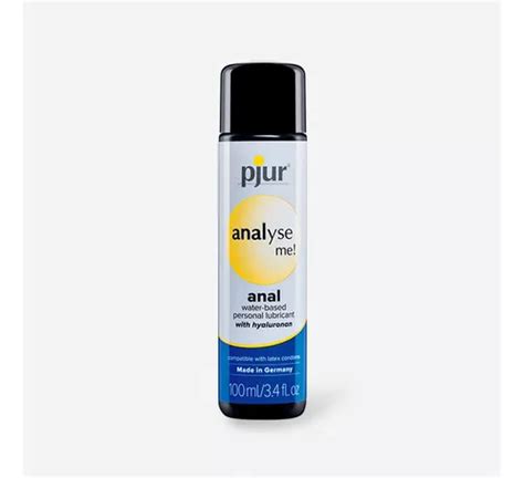 Lubricante Anal Pjur Analyse Me Ml A Base De Agua Meses Sin