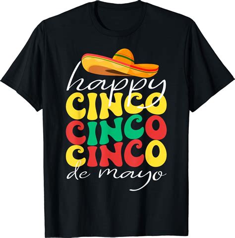 Cinco De Mayo Mexican Lets Fiesta De Mayo Viva Mexican Day T Shirt