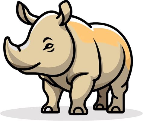 Premium Vector Rhino Vector Art Printrhino Vector Art For Decals