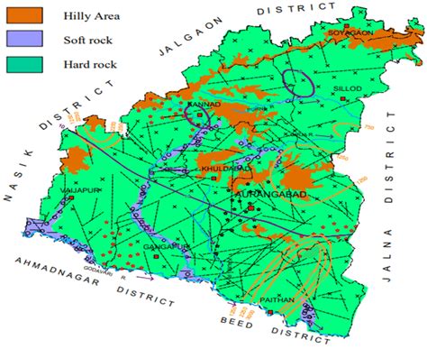 1 Geological Map Of Aurangabad Download Scientific Diagram