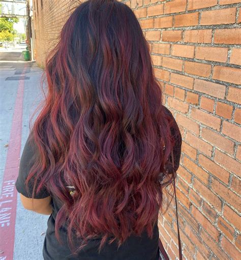 50 Beautiful Merlot Hair Color Ideas For Any Hair Length