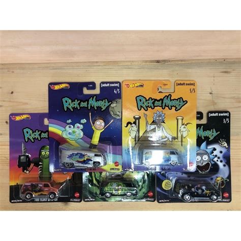 Jual Hot Wheels Premium Rick And Morty Series Shopee Indonesia