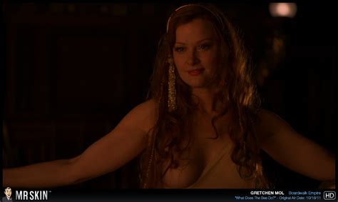 Naked Gretchen Mol In Boardwalk Empire