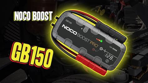 Review Noco Boost Pro Gb150 Jump Starter Youtube