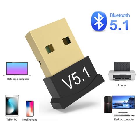 Pirkt Bluetooth 5.1 adaptera bezvadu USB raidītāja uztvērējs Bluetooth ...