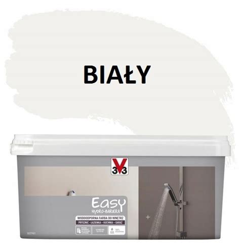 V33 Hydro-Bariera Farba wodoodporna BIAŁA 2L - 11842266364 - oficjalne ...