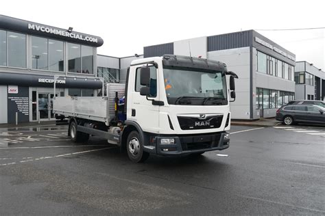 10 Tonne MAN TGL 10 190 Dropside With PM Crane Truck For Sale SK21BFP