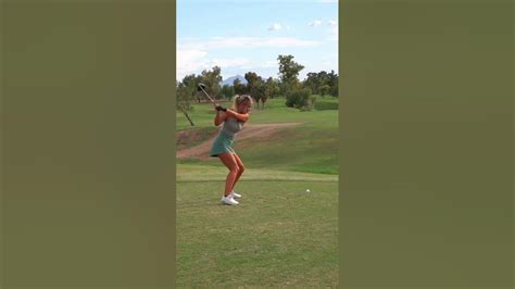 Beauty And Golf Amazing Hailey Rae Ostrom Golf Swing Golf