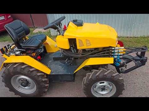 самодельный МТ 4×4 начало испытаний - YouTube